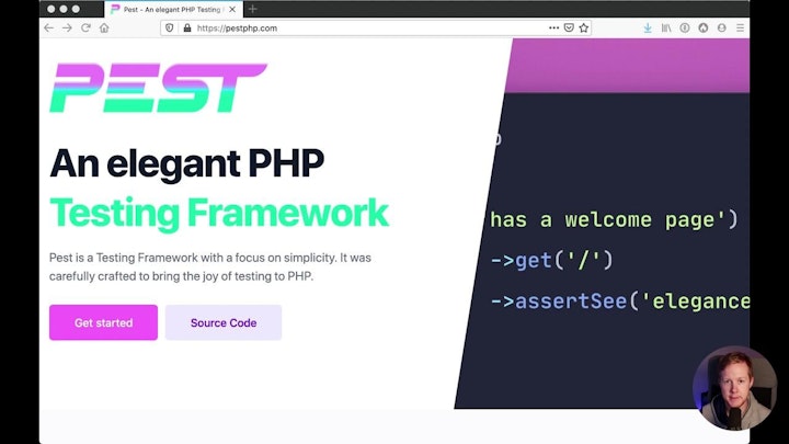 Introducing Pest - An elegant PHP testing framework