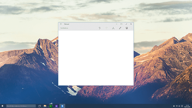 Notepad for Windows