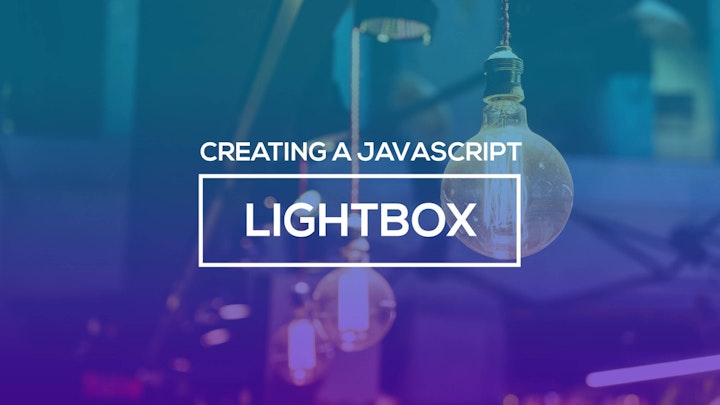 Creating a Javascript Lightbox