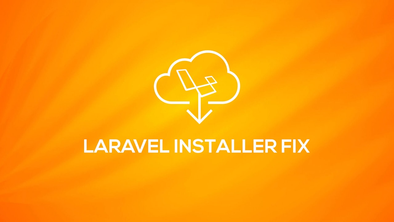 Laravel Installer Fix
