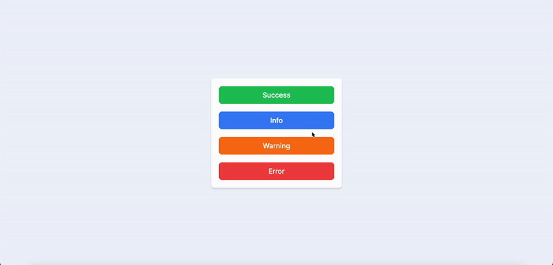 Creating a new toast notification