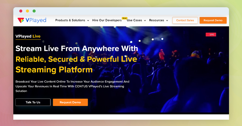 Live Streaming Platform for Enterprises