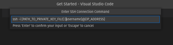 Select SSH Configuration