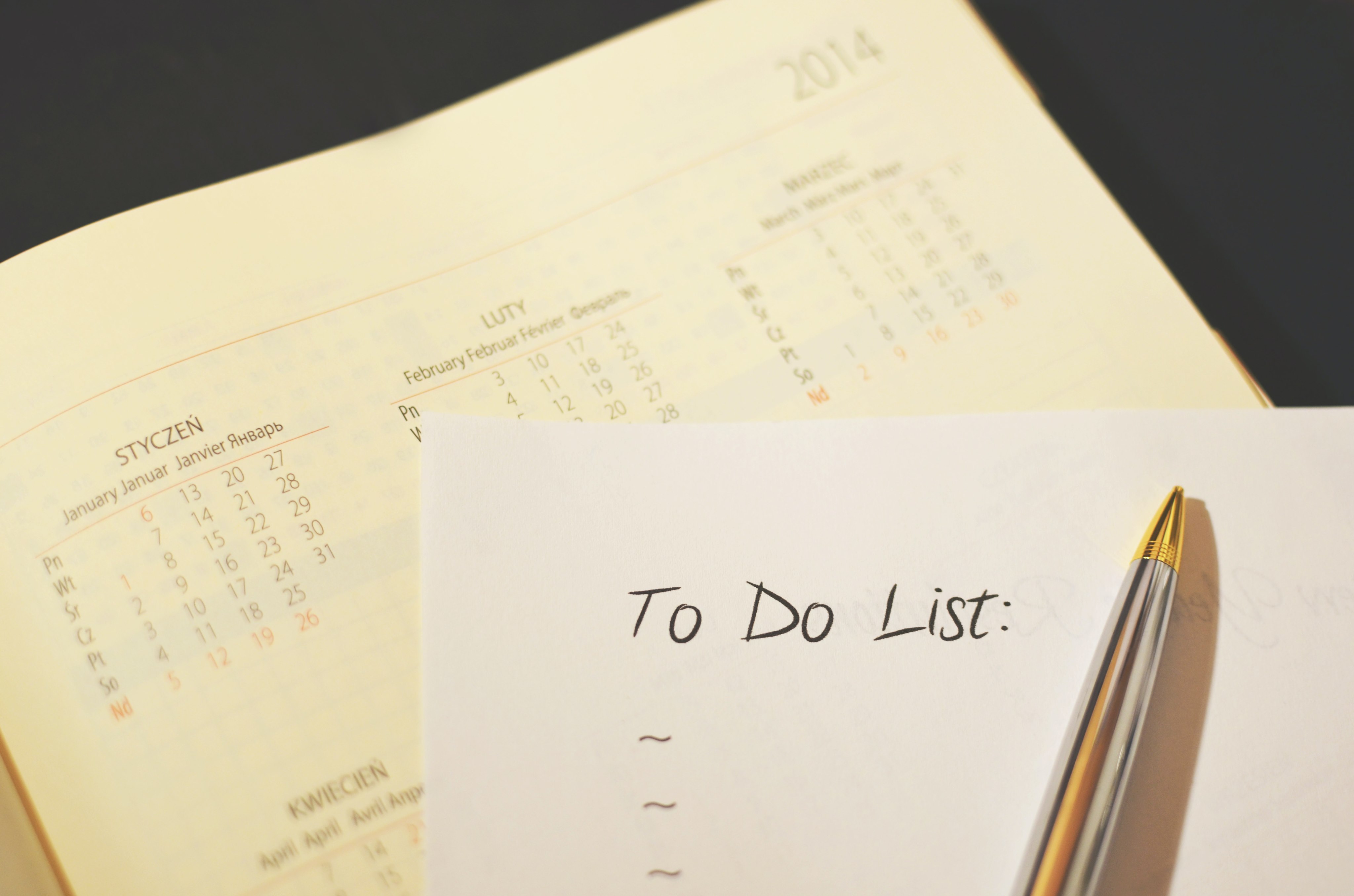 To do list stop procarastination