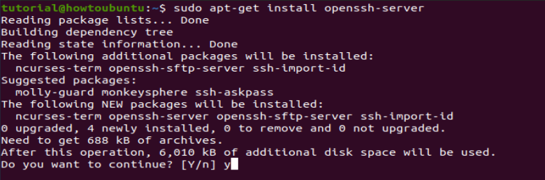 sudo apt-get install openshh.png