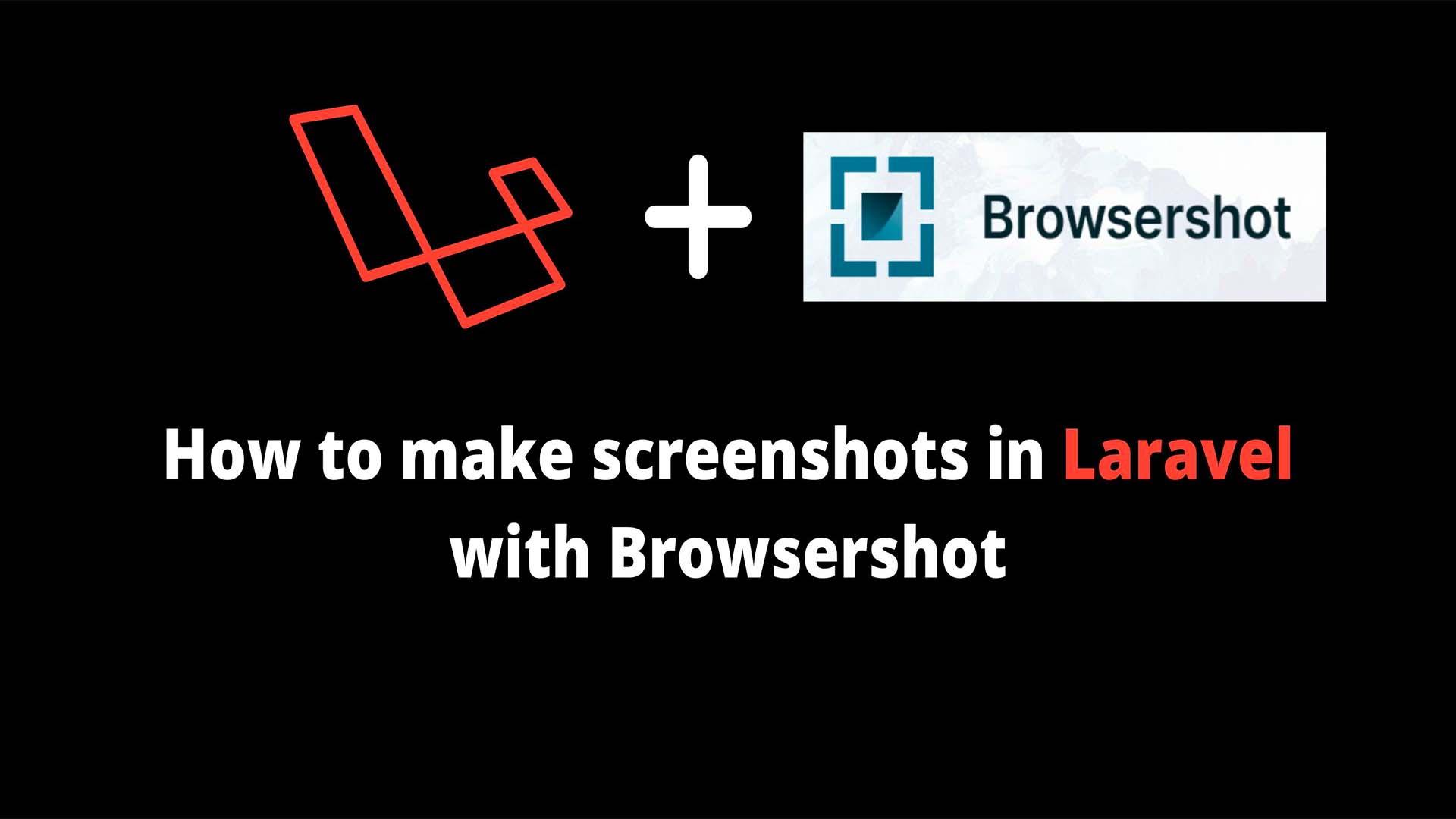 How to make screenshots in Laravel with Browsershot