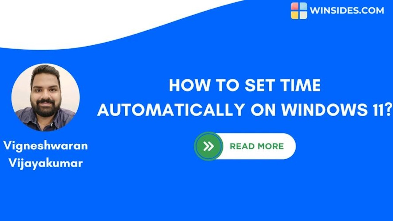 How to Set Time Automatically on Windows 11?