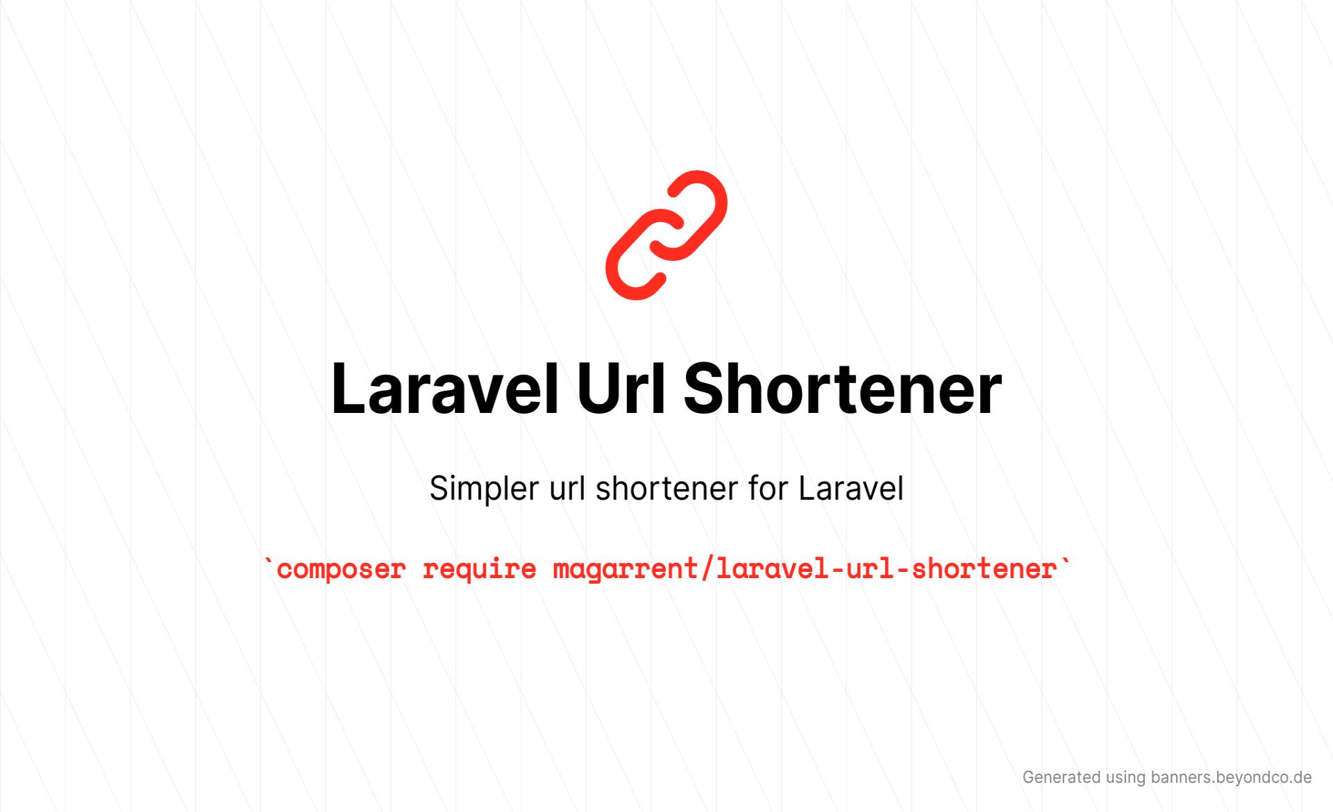 Simpler Url Shortener for Laravel