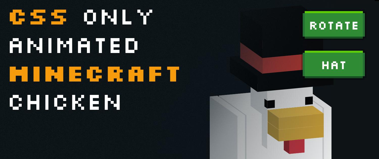 Making a CSS Only Minecraft Chicken