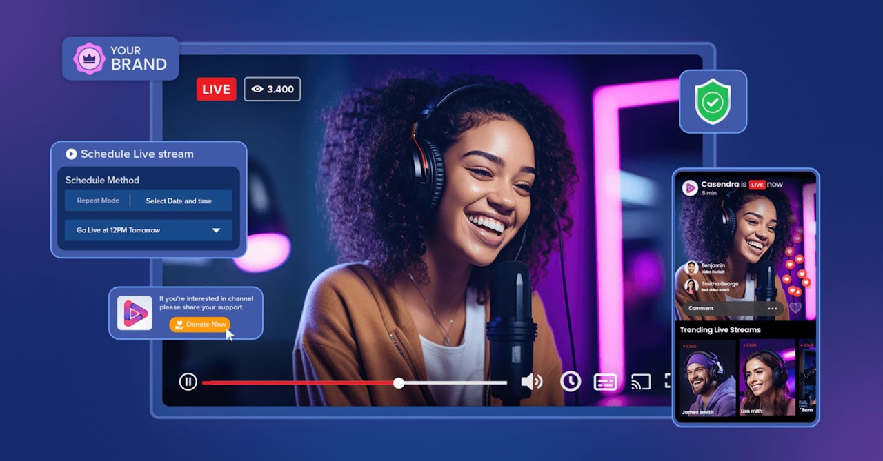 Top 12 Live Streaming Platforms [Updated List]