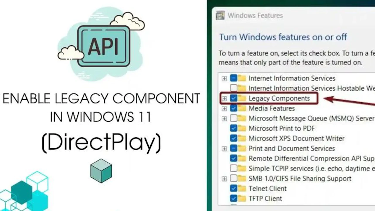 Enabling Legacy Components in Windows 11 in Few Steps!