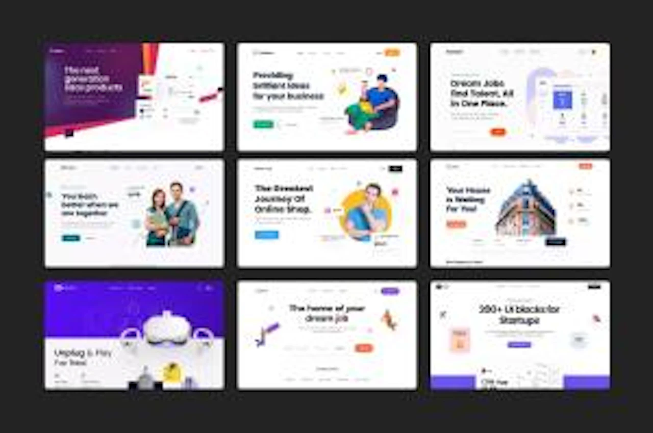 Top 10 Amazing HTML Website Templates