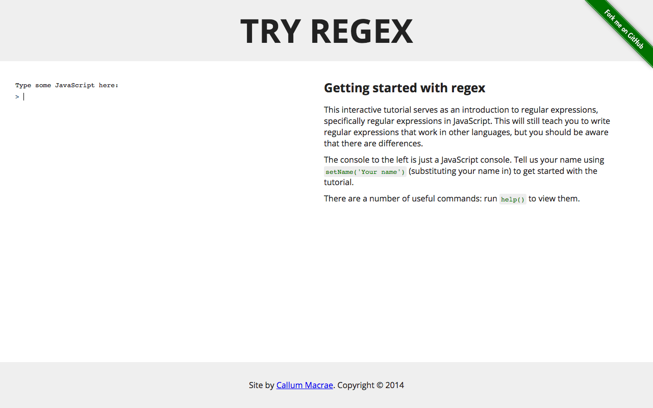 regex online