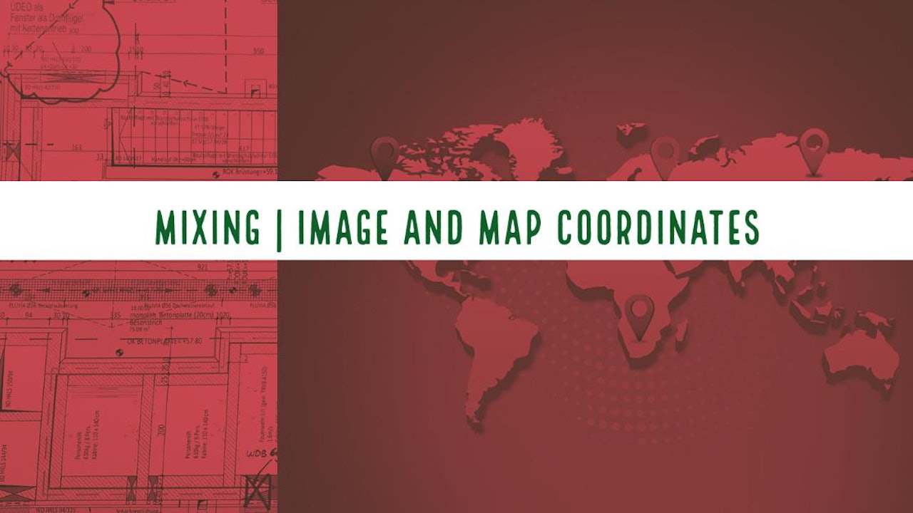 Mixing Image and Map coordinates