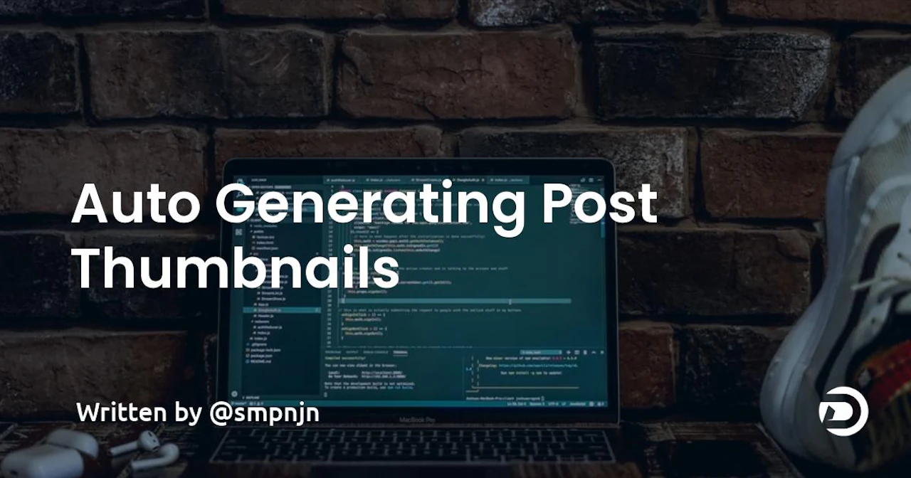 Auto Generating Post Thumbnails