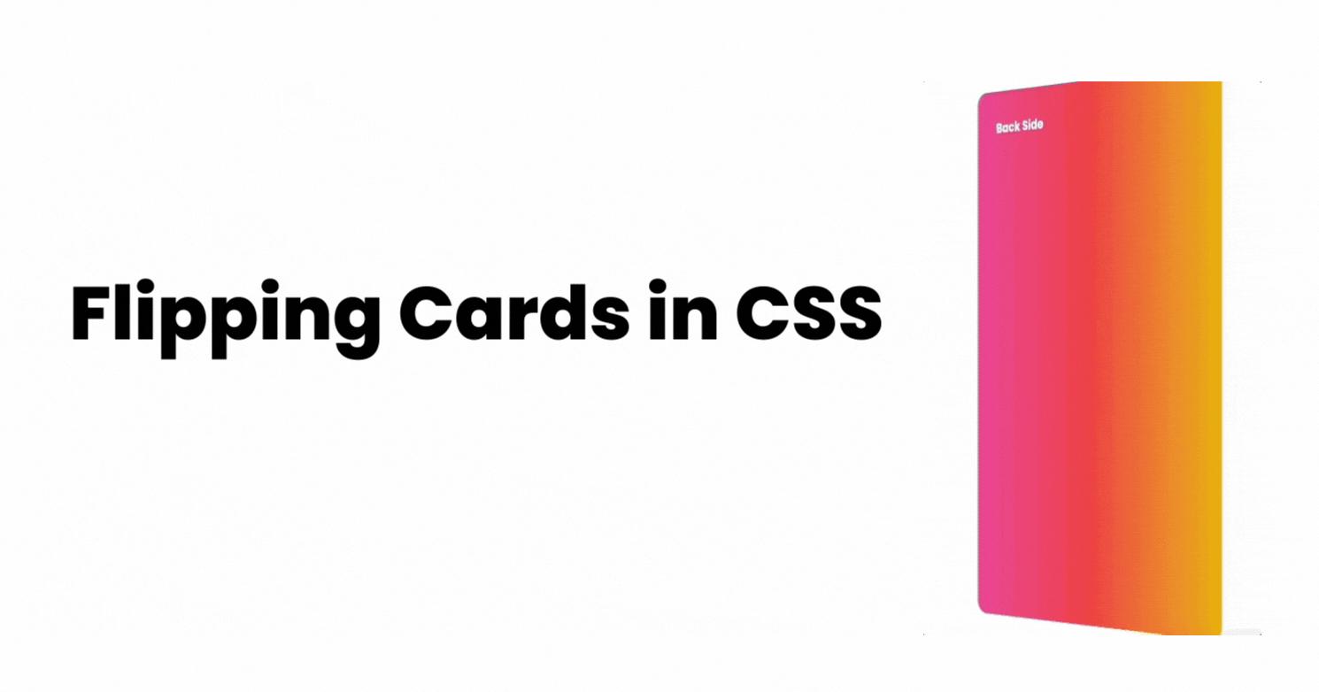 Flipping Card in CSS