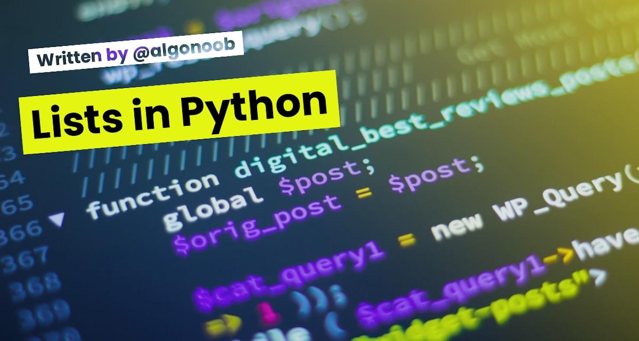 Lists in Python