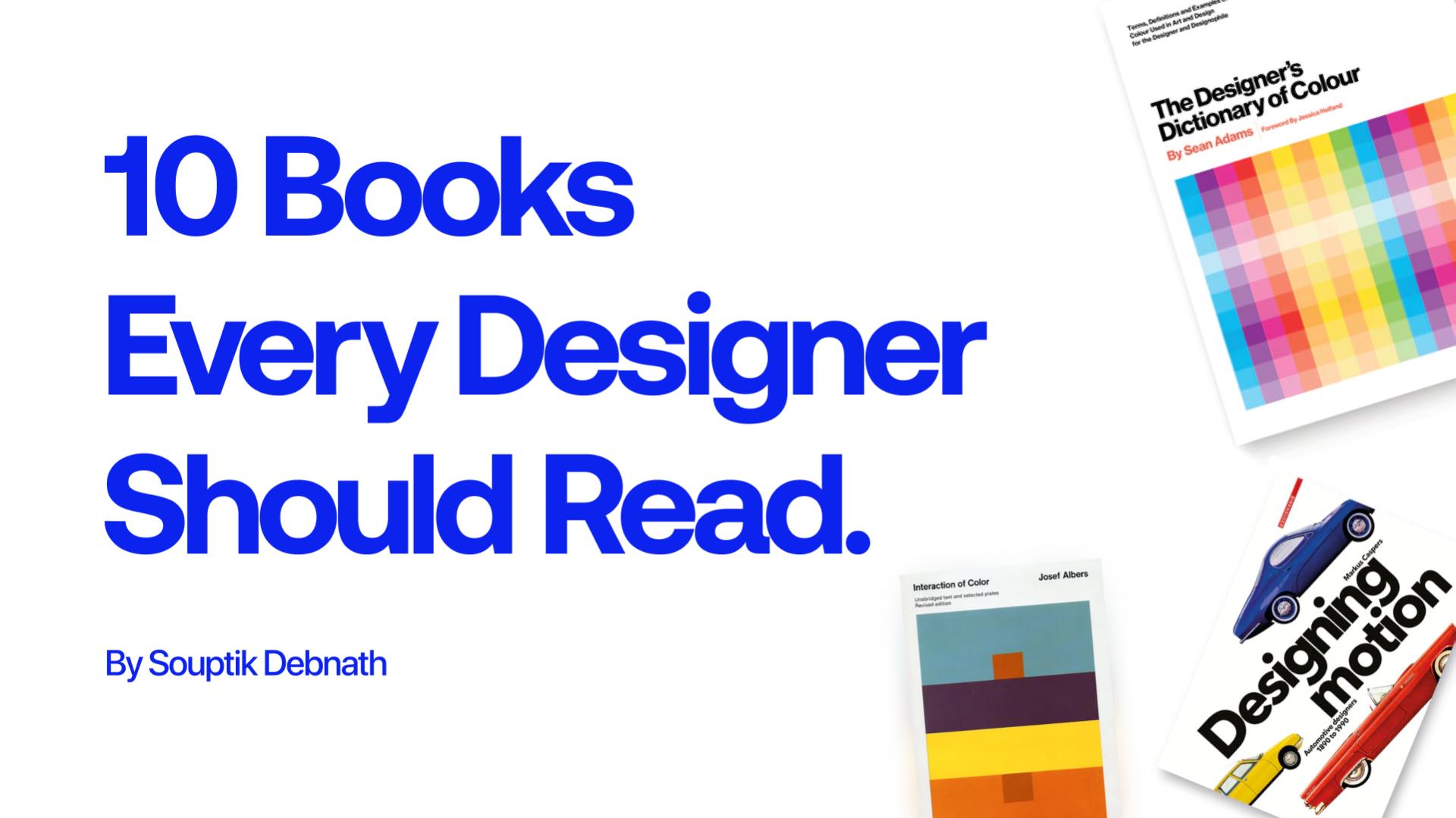 10 Amazing Books For Every Designer