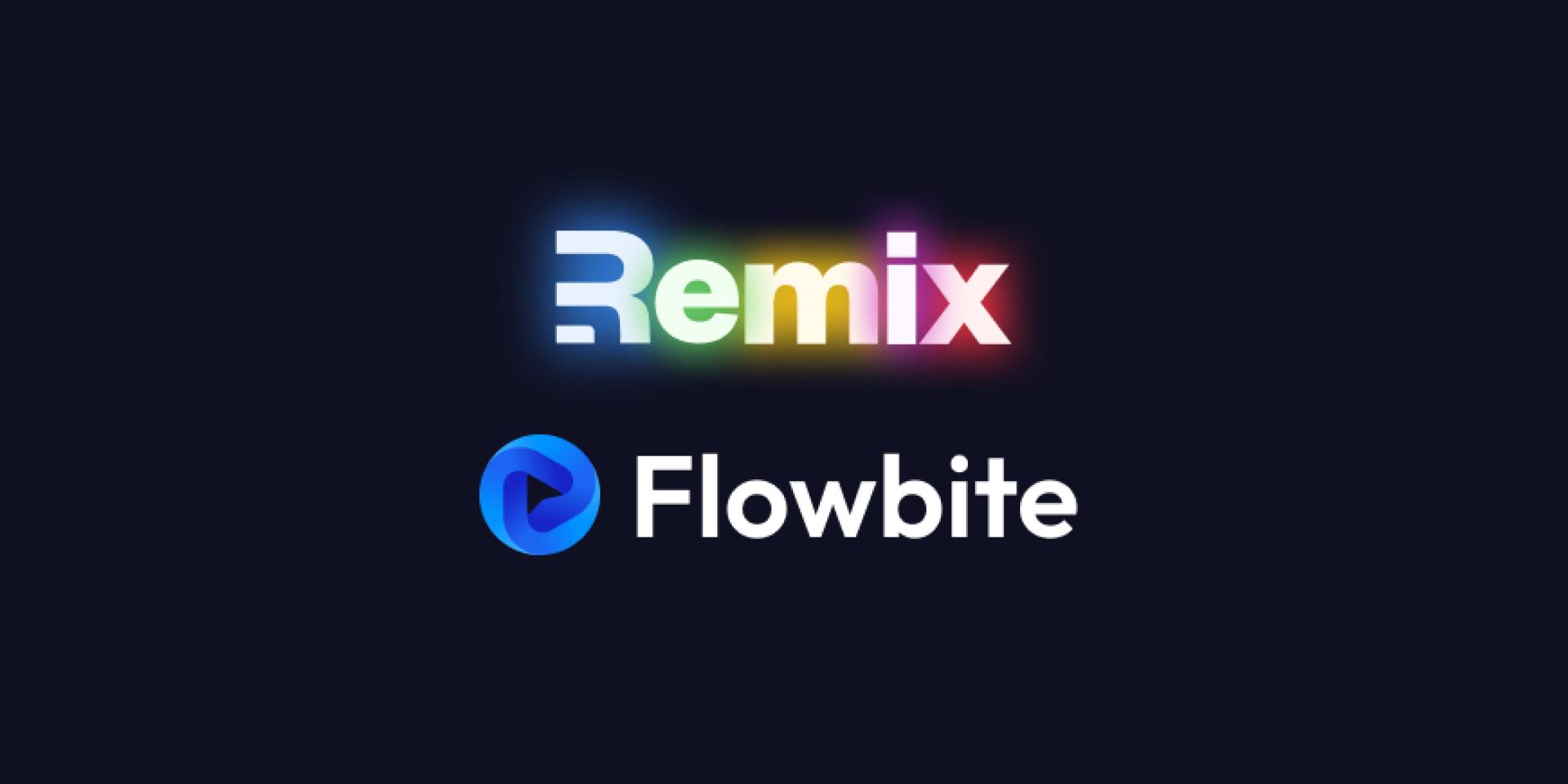 How to install Remix with Flowbite and Tailwind CSS