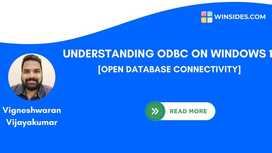 How to Use ODBC on Windows 11?