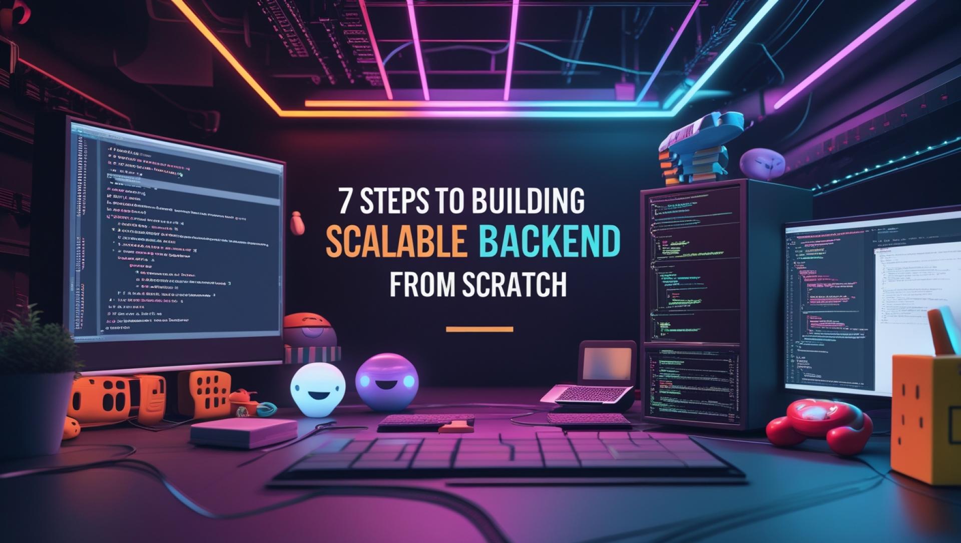 7 steps to building scalable Backend from scratch