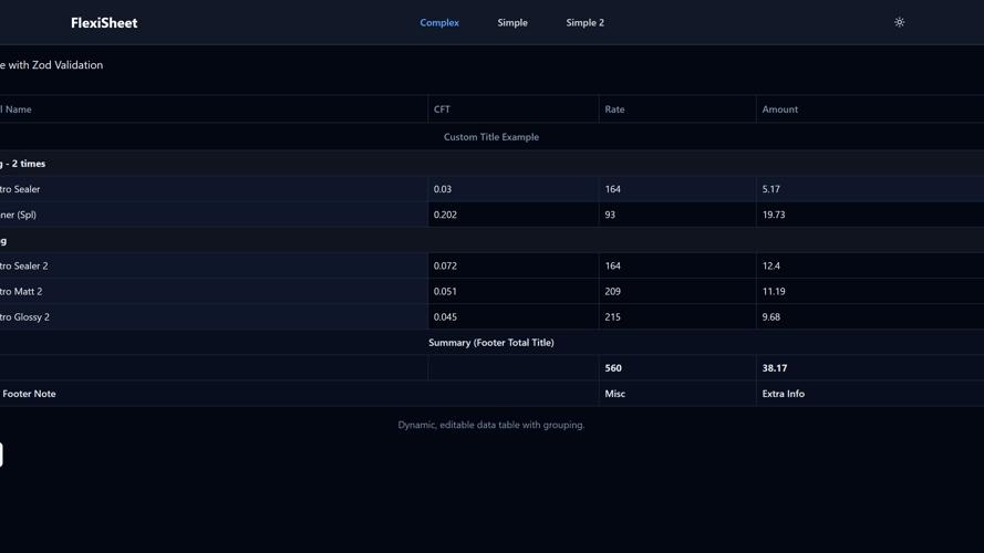 Building a Google Sheets–Like Table Component with TanStack Table, Zod, and ShadCN/UI