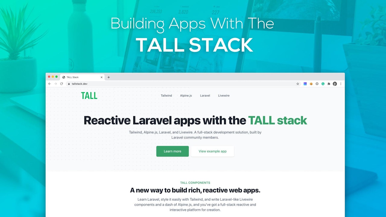 Building Apps with the Tall Stack