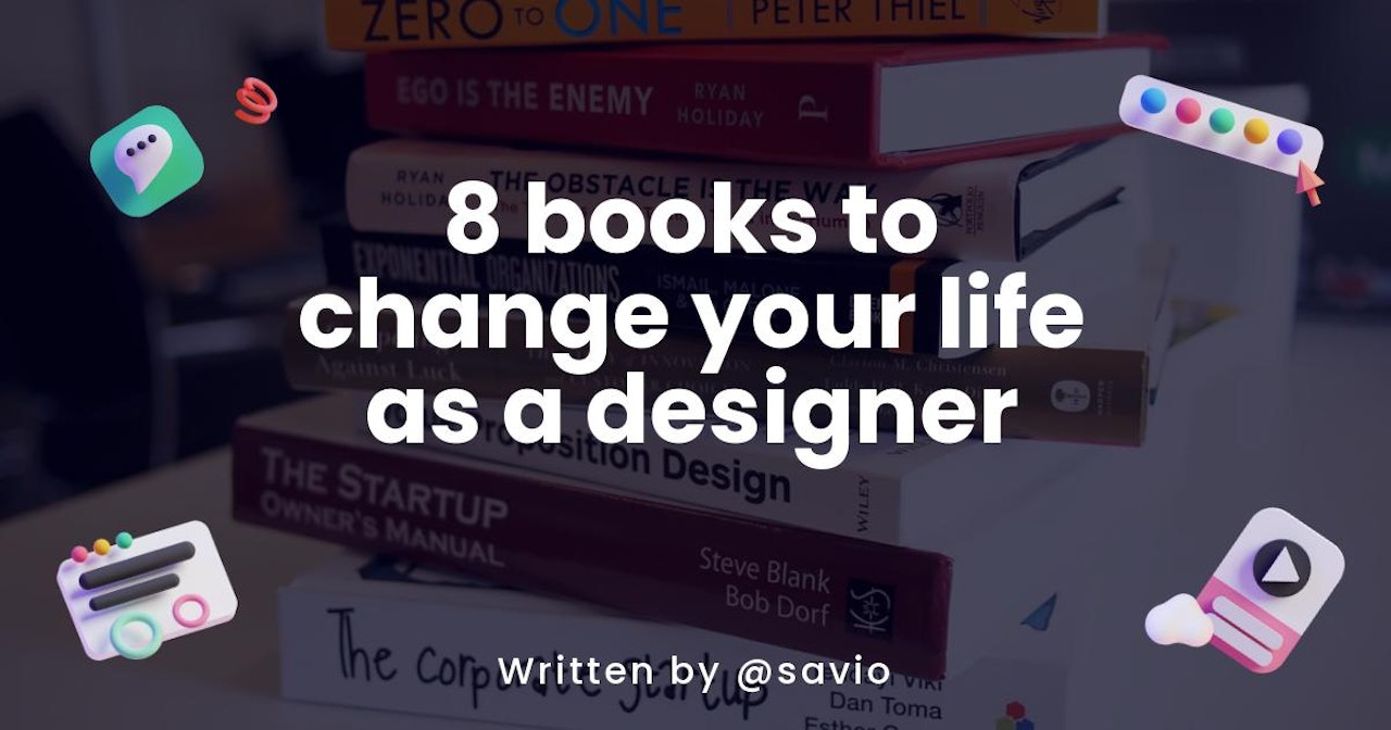 8 books to change your life as a designer