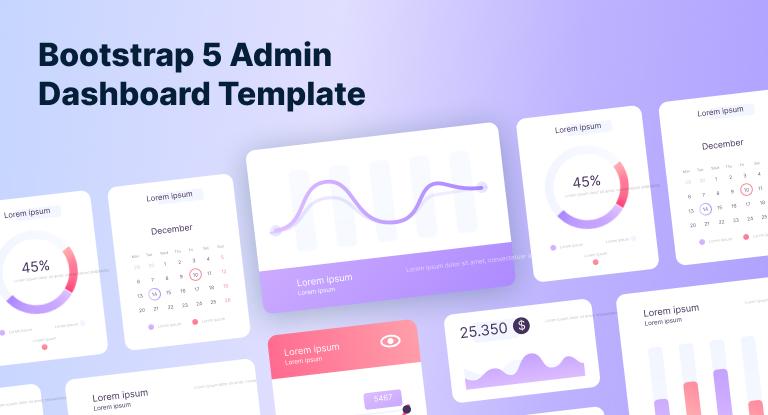 Best Free Bootstrap 5 Admin Dashboard Template