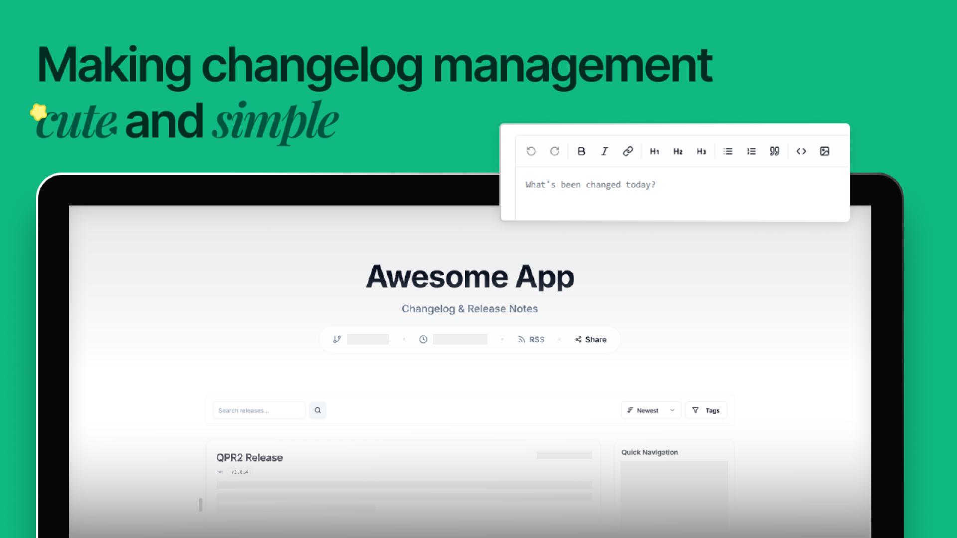 Introducing Changerawr - The Changelog Management System for everyone