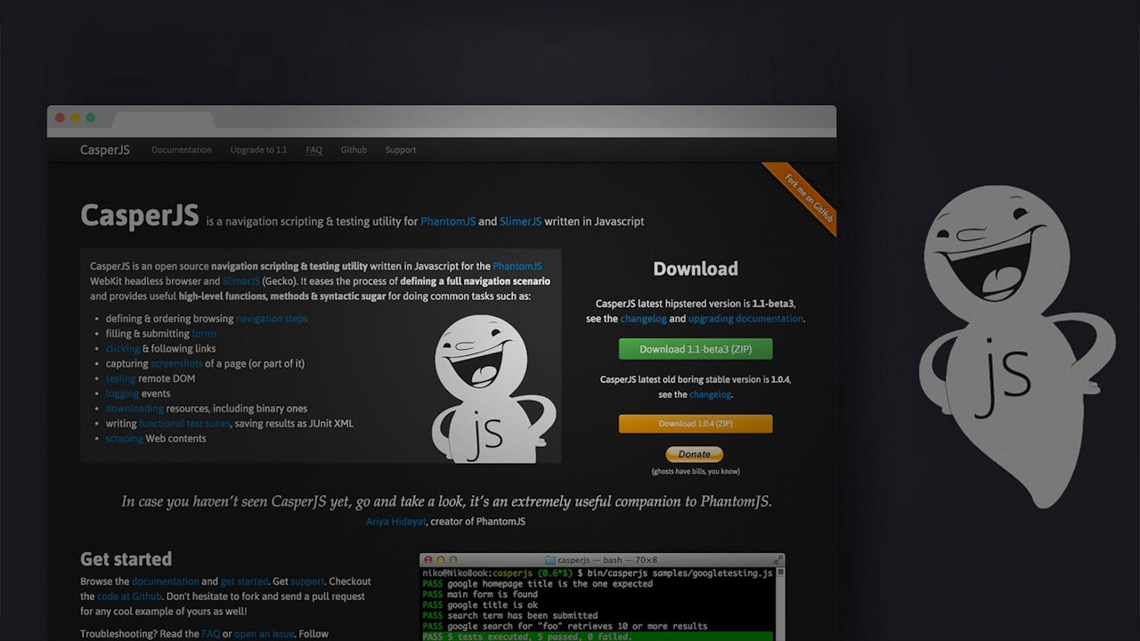 End to End Testing with Casper