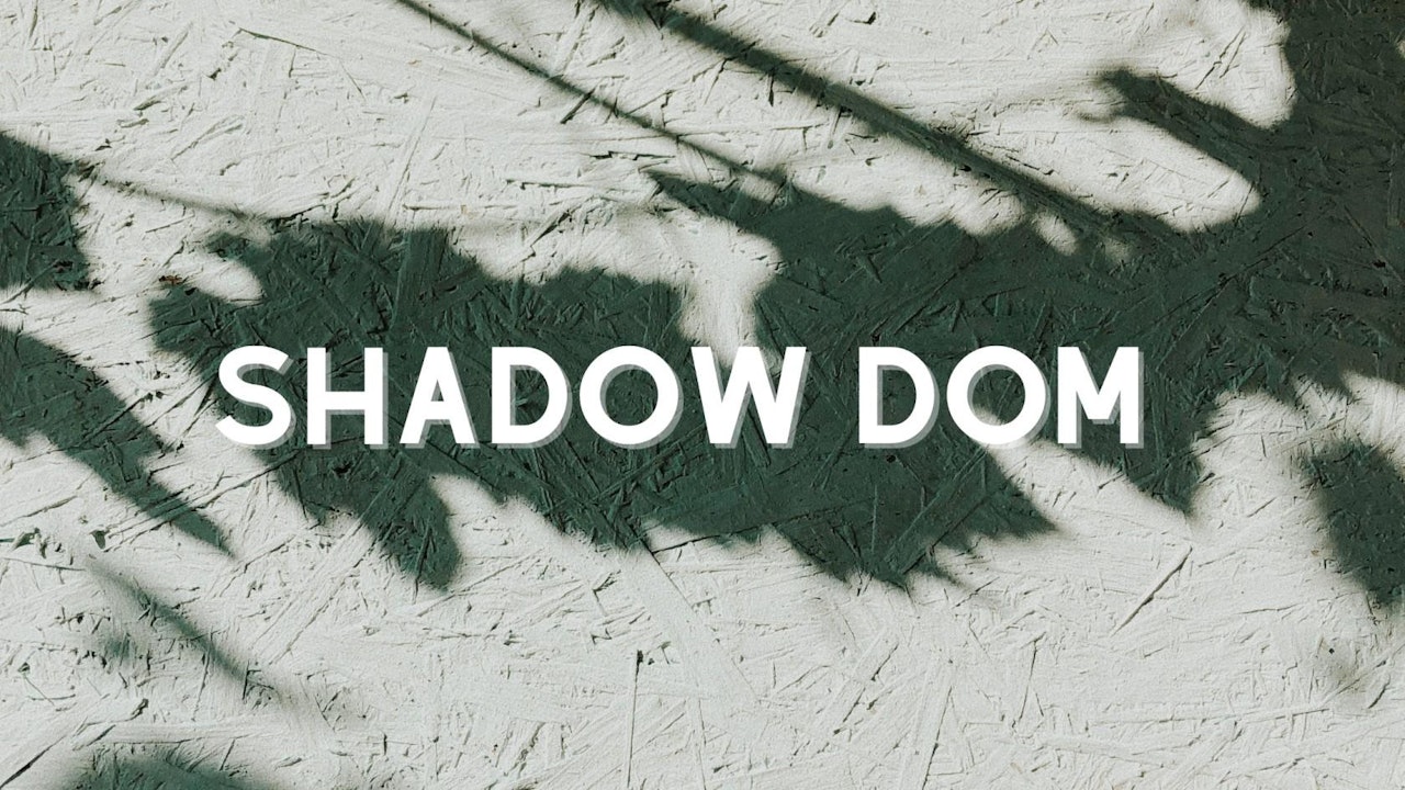 The Shadow DOM
