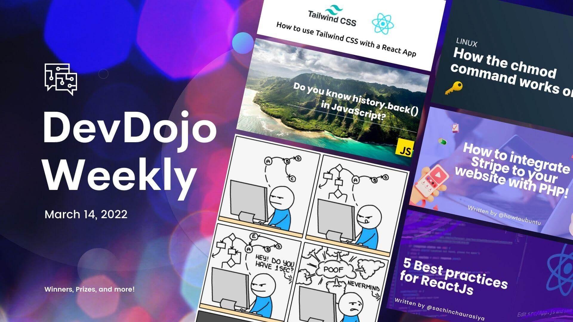 DevDojo Weekly - March 2022 - Week 2