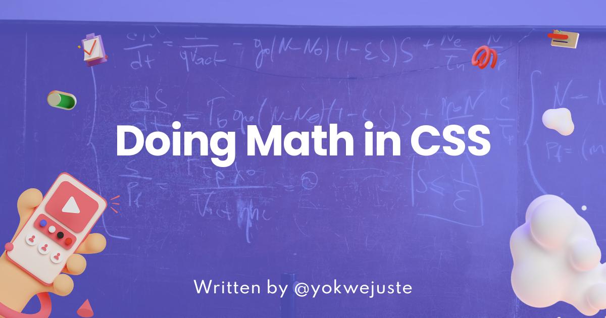Doing Math in CSS