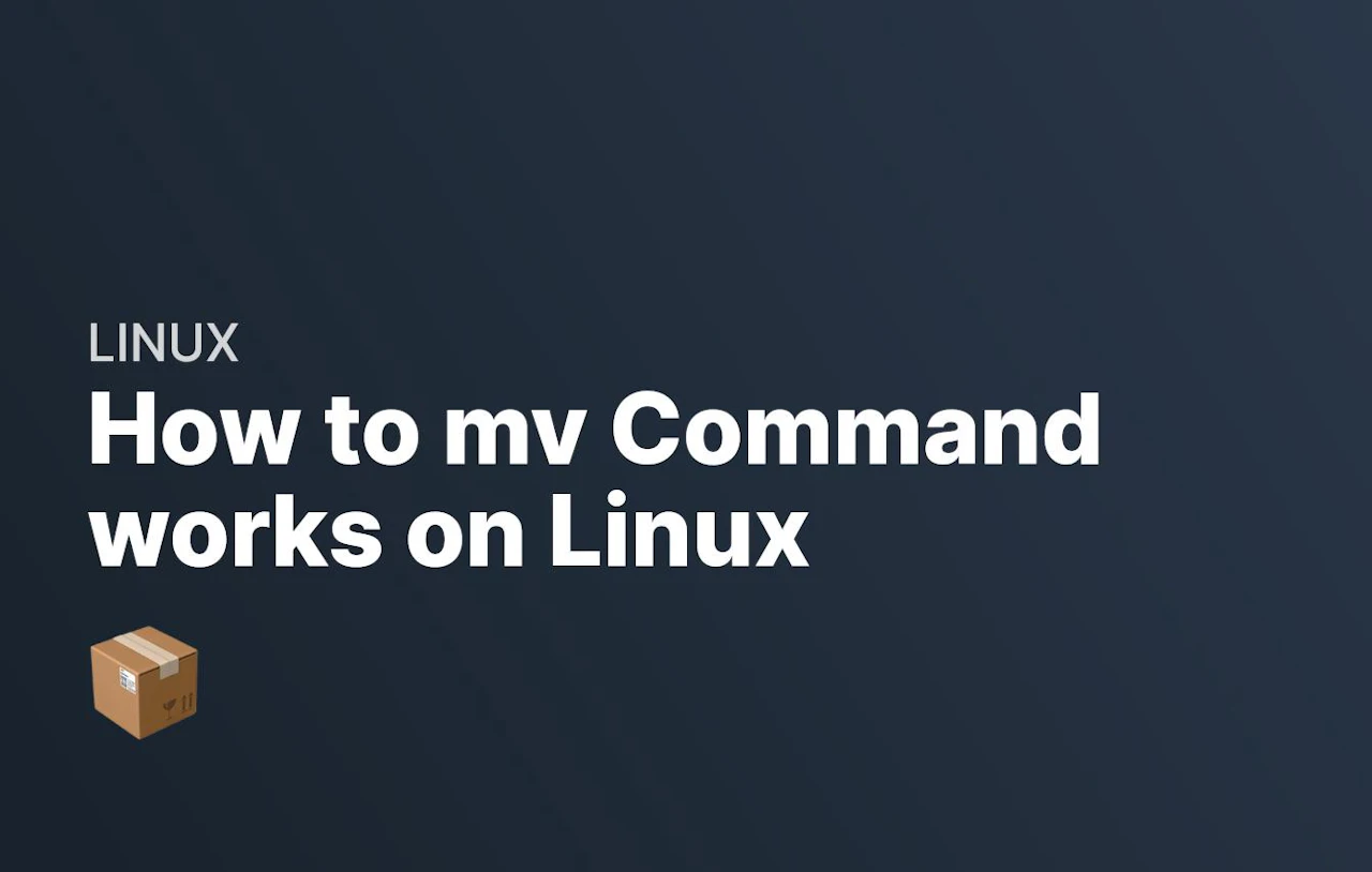 How the mv Command works on Linux