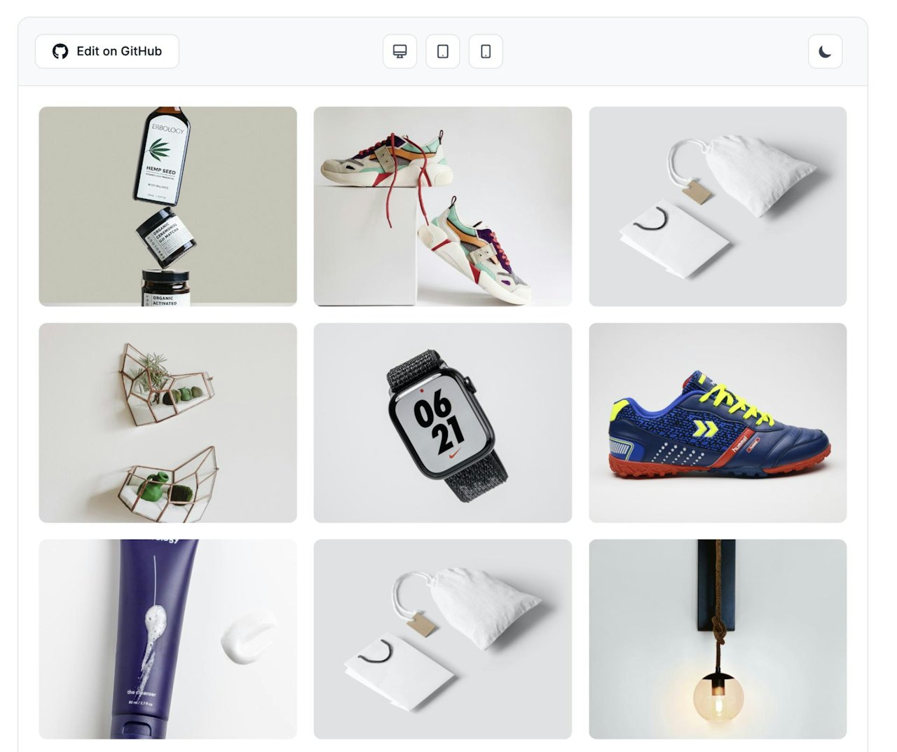 How to build an image gallery with masonry grid layout in Tailwind CSS