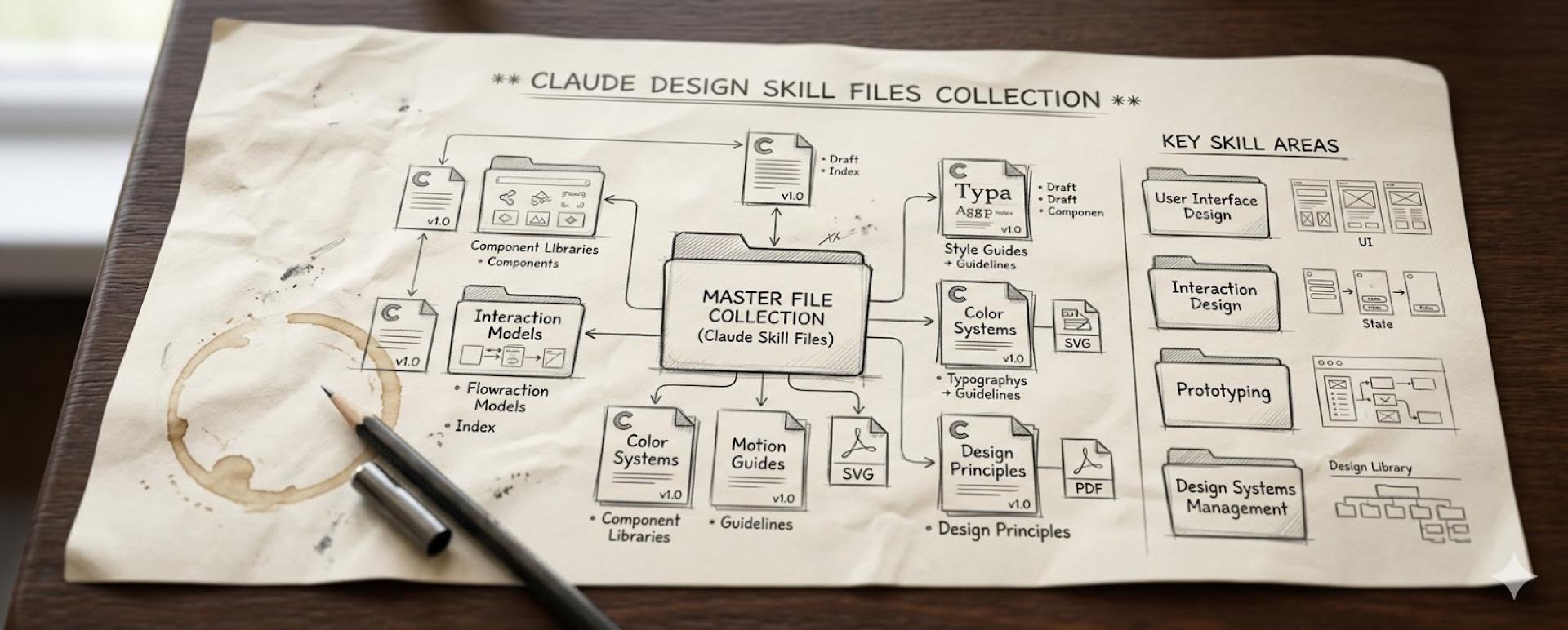 48 design skills for Claude and other AI coding agents