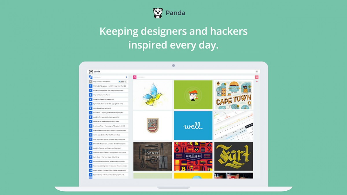 UsePanda - News & Inspiration for Designers and Developers