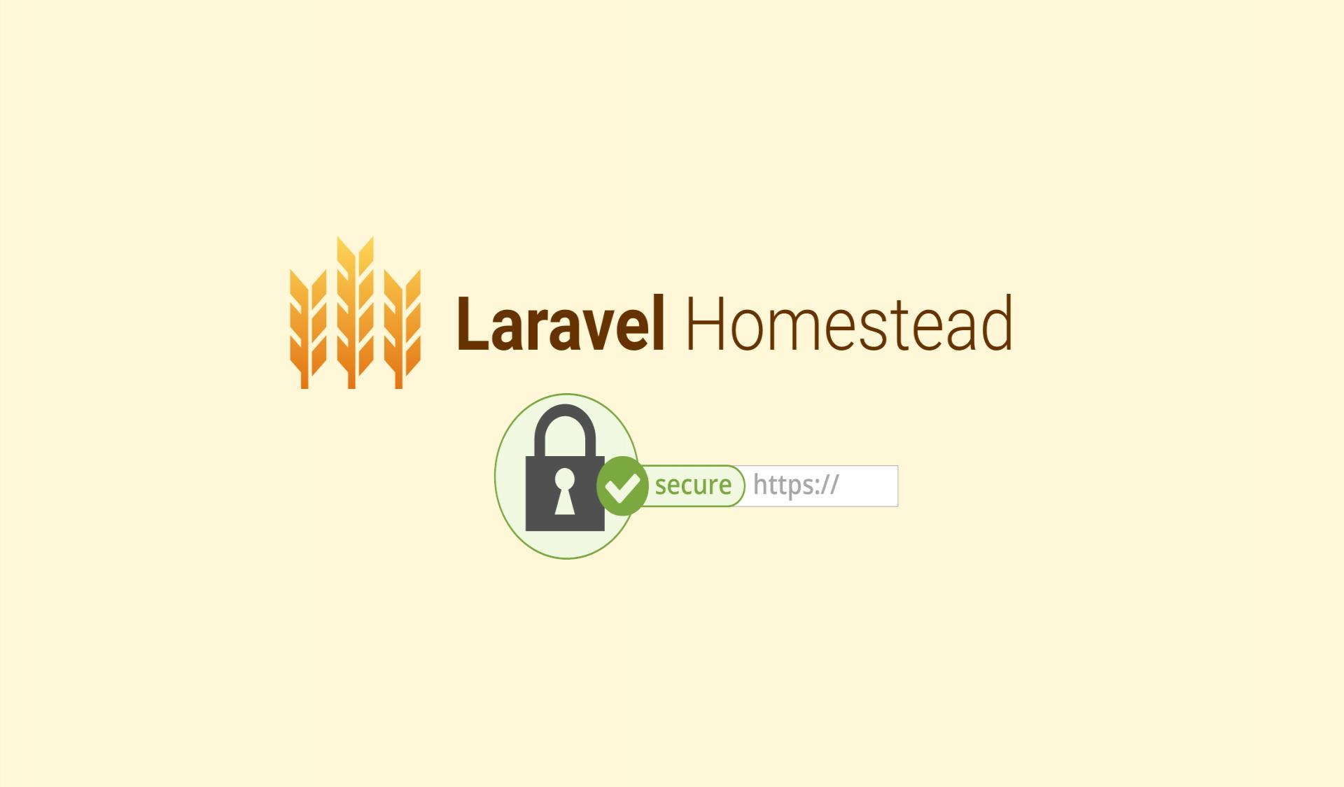 How to enable HTTPS in Laravel Homestead