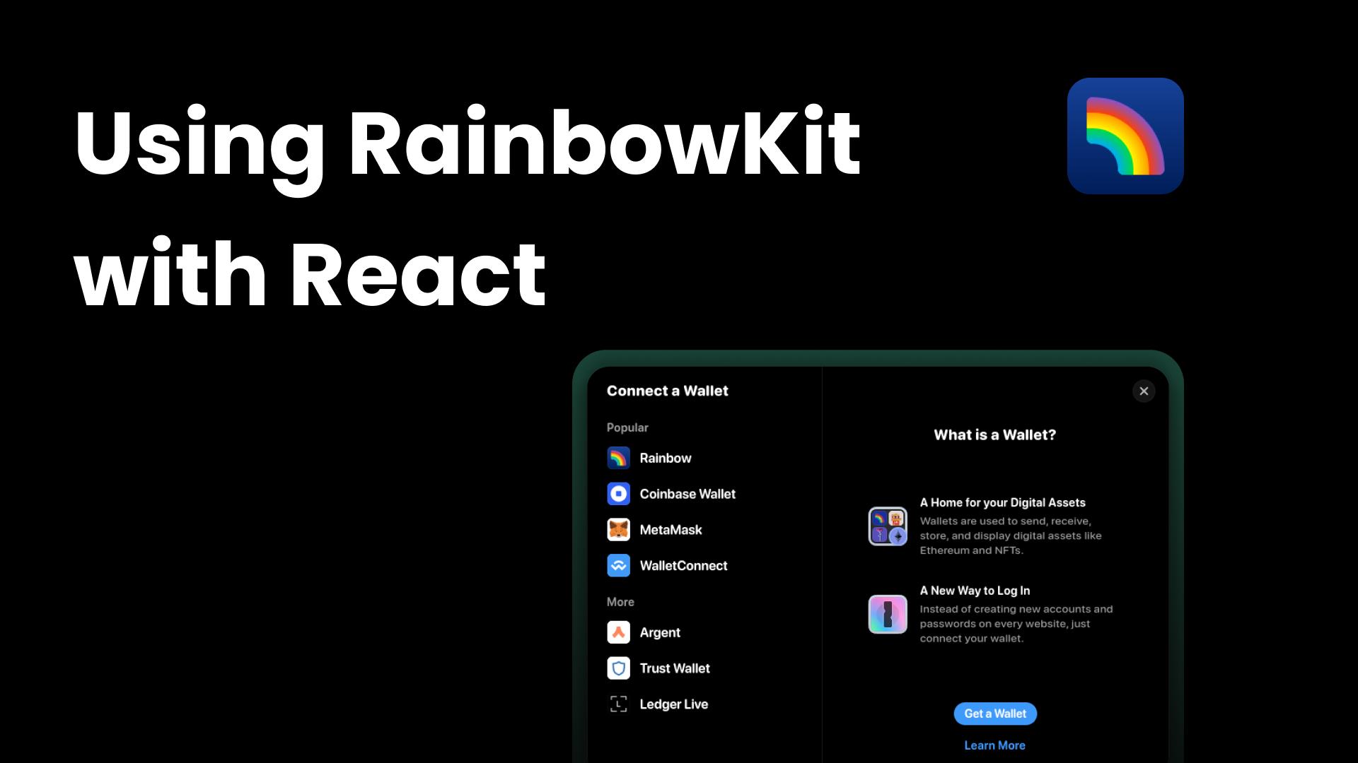 Make a beautiful Connect Wallet Button with RainbowKit and React
