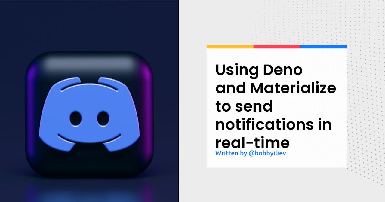 Using Deno and Materialize to send notifications in real-time