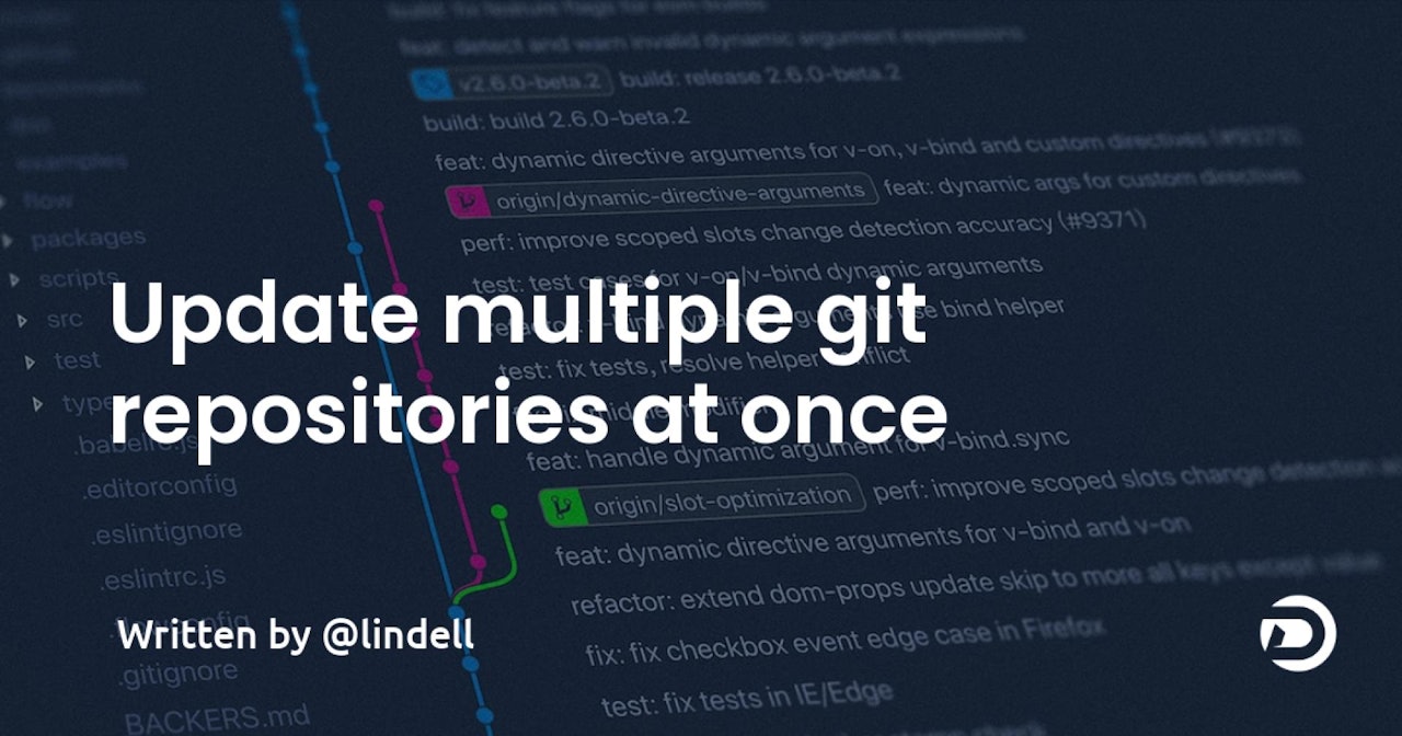 Update multiple git repositories at once