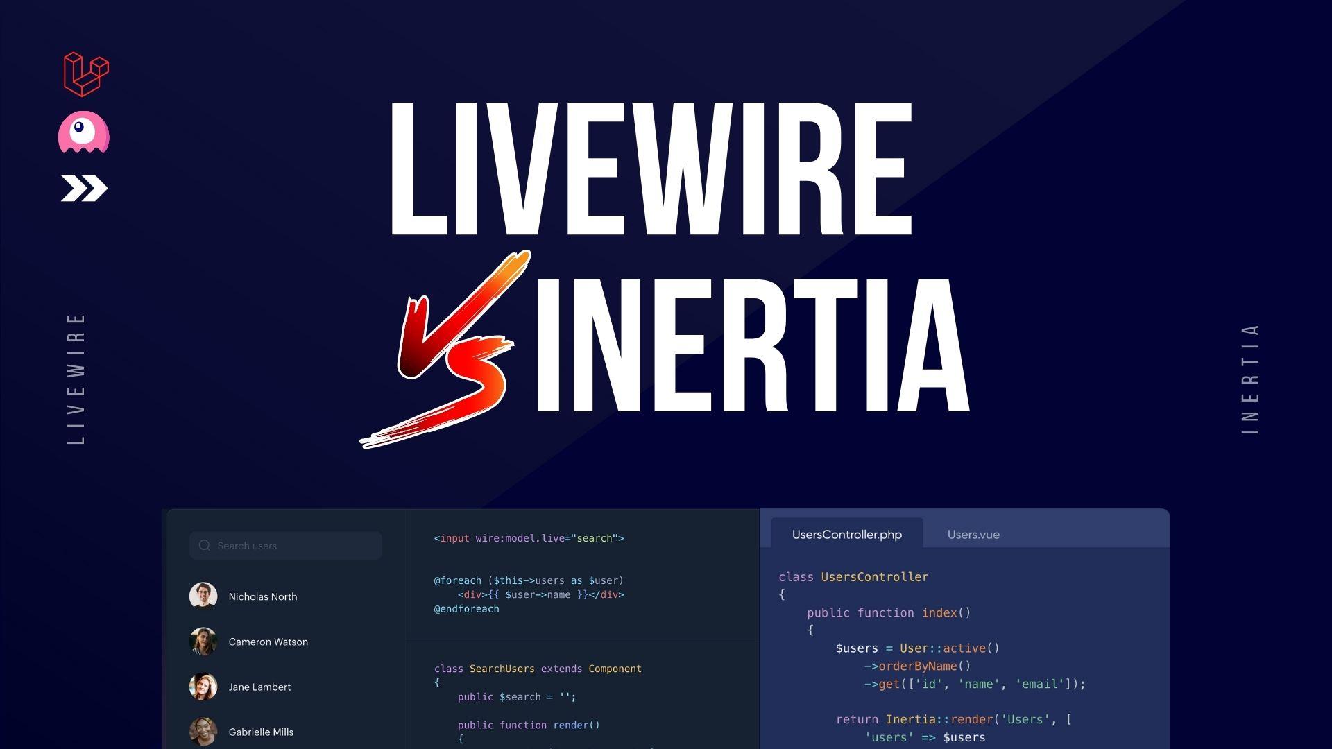Livewire VS Inertia