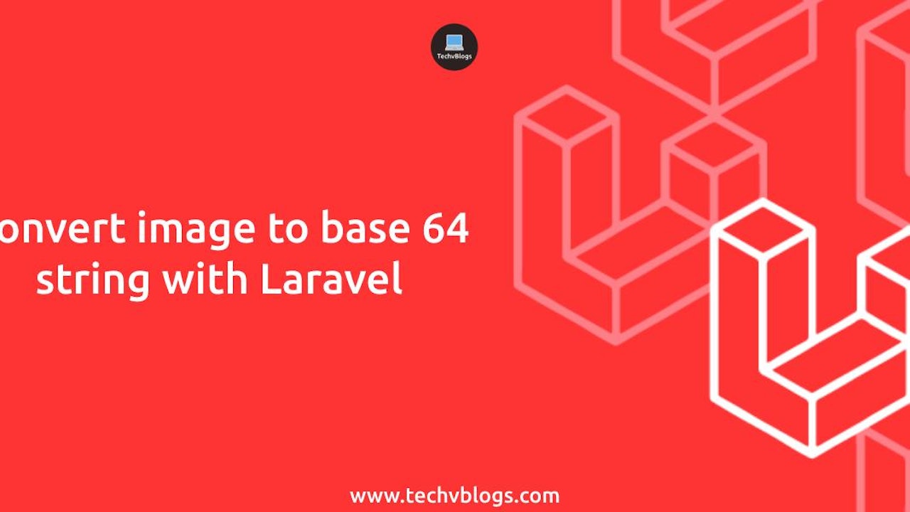 Convert image to base64 string with Laravel