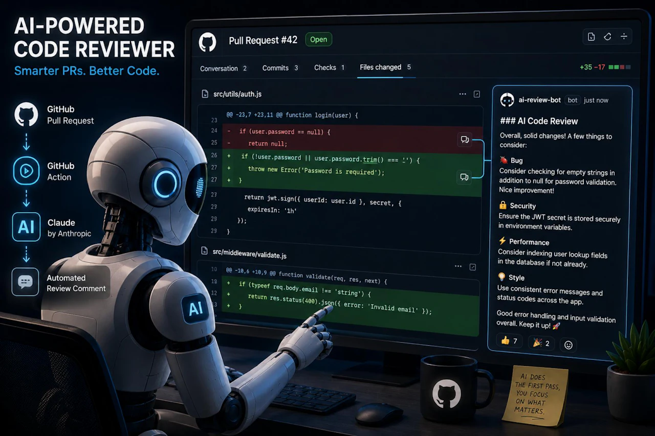 Building an AI-Powered Code Reviewer for Your GitHub PRs