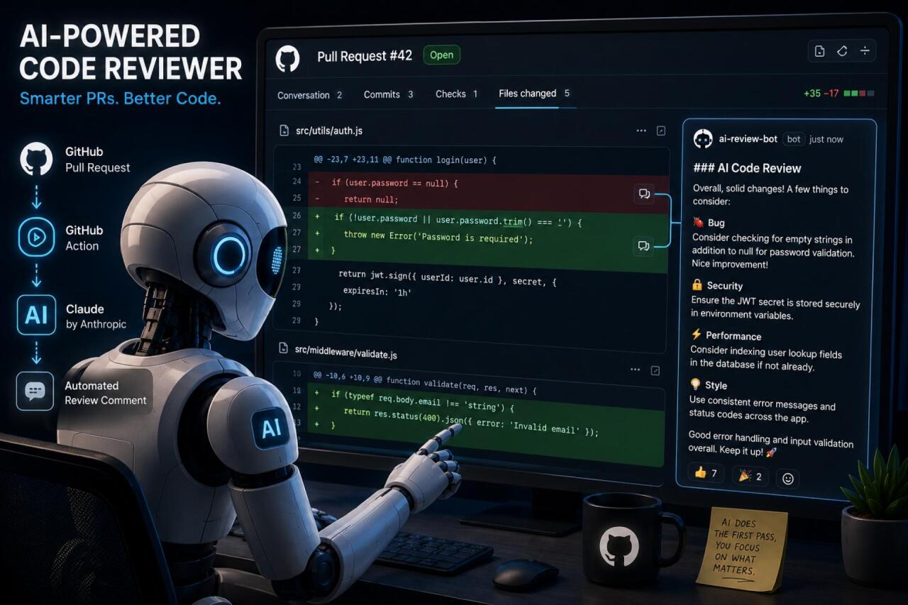 Building an AI-Powered Code Reviewer for Your GitHub PRs - DevDojo