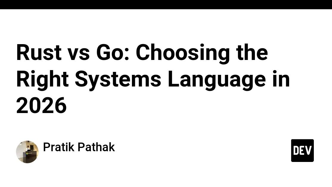 Rust vs Go: Choosing the Right Systems Language for your vibe coded app