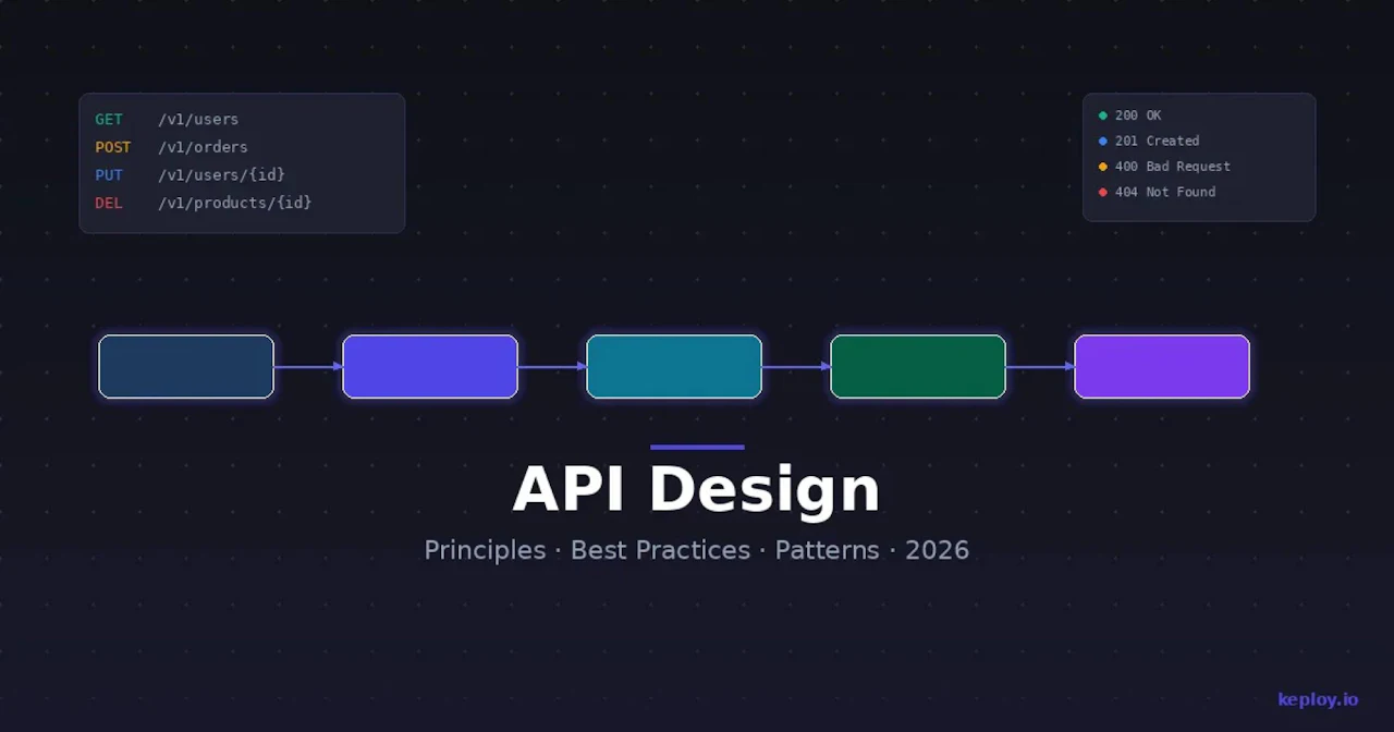 What Is API Design? Principles, Best Practices & Patterns (2026)