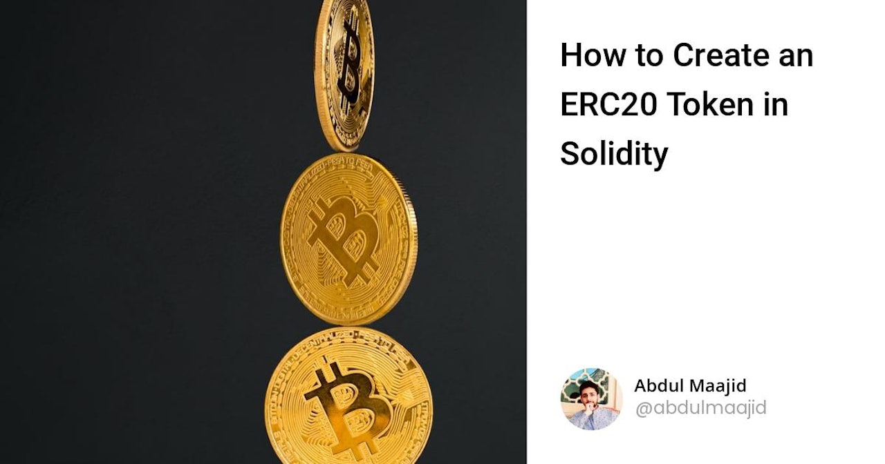How to Create an ERC20 Token in Solidity