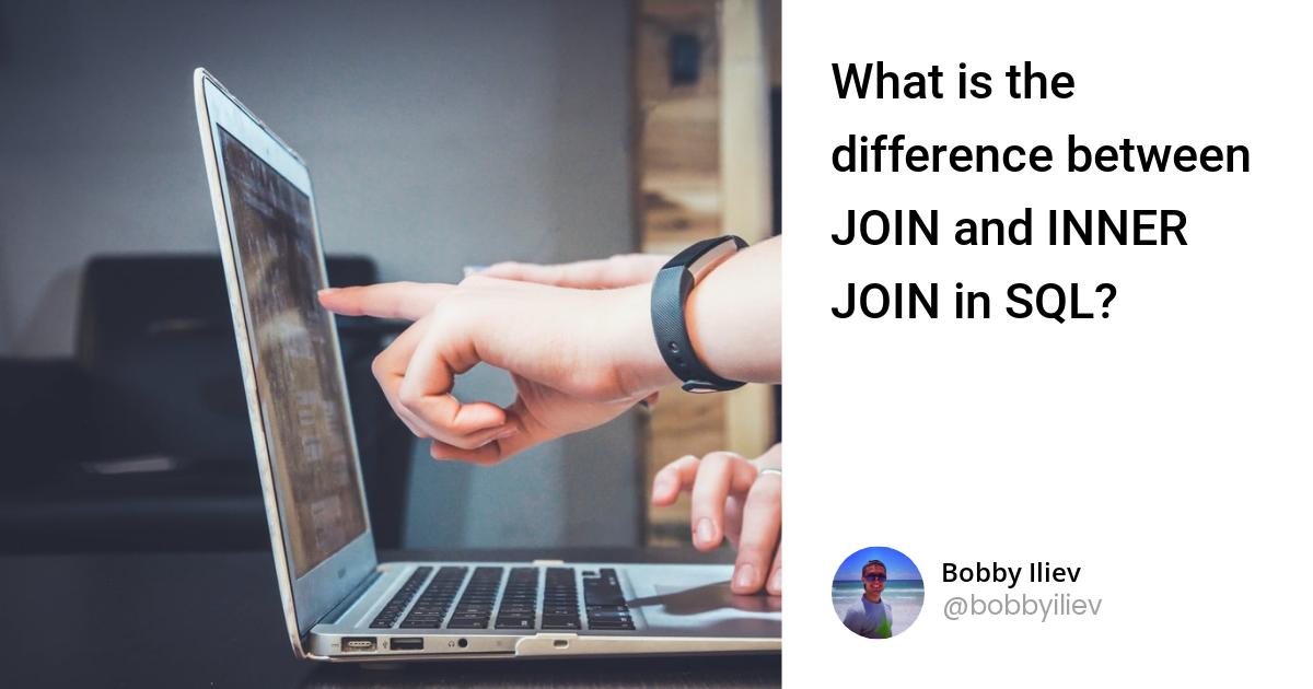 What is the difference between JOIN and INNER JOIN in SQL?